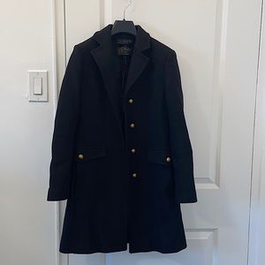 Zara 75% Wool Coat in XS